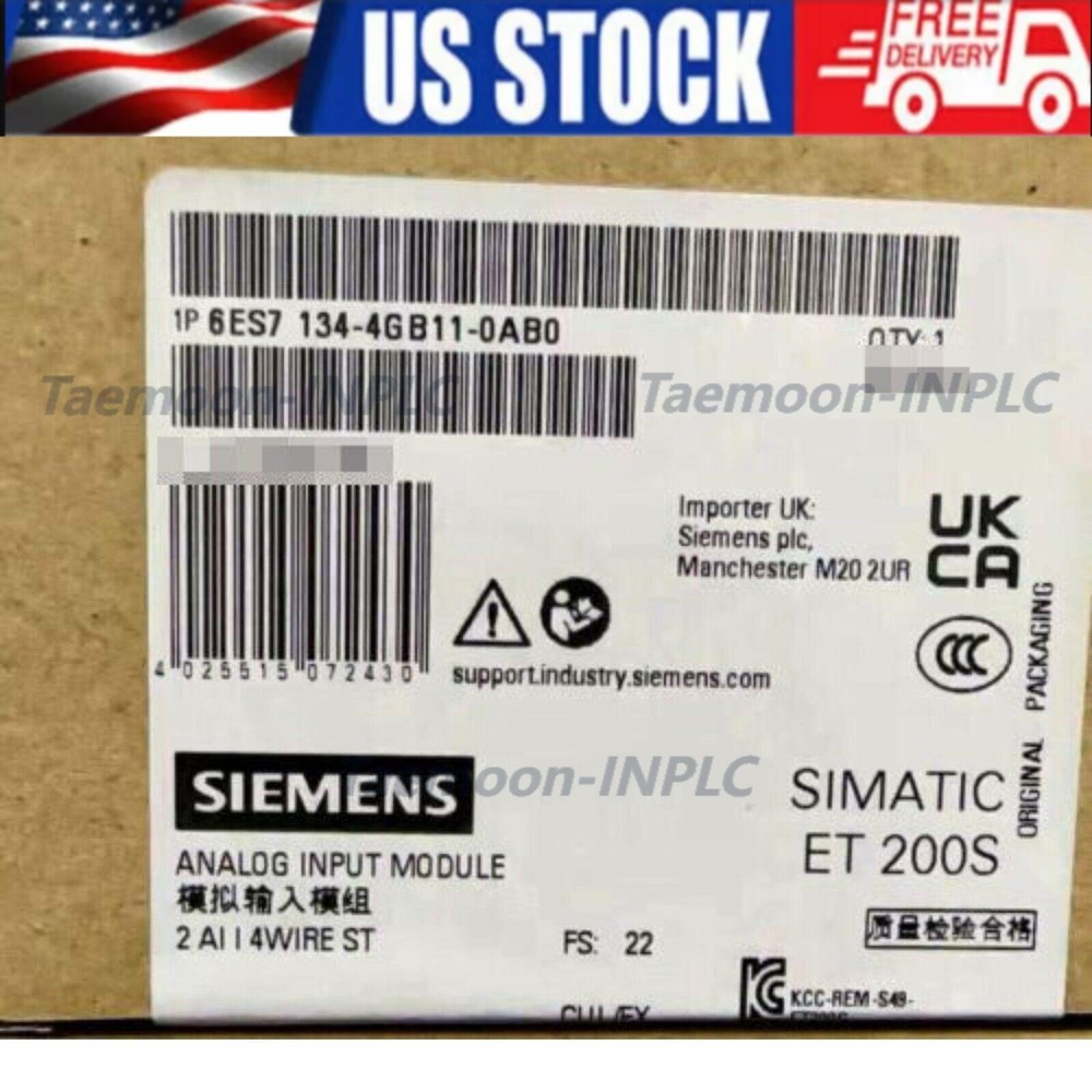 1pc Siemens 6ES7 134-4GB11-0AB0 6ES7134-4GB11-0AB0 DP Electronics module ET200S