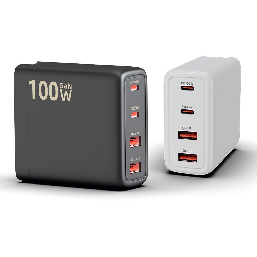 100W 4-Port PD Fast Charger for DJI Drone Camera Phone