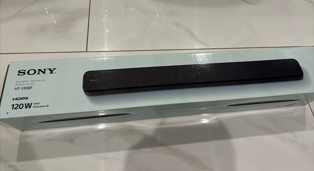 Sony 120W 2.0 Ch HT-S100f Bluetooth Stereo Soundbar (FAST Shipping)
