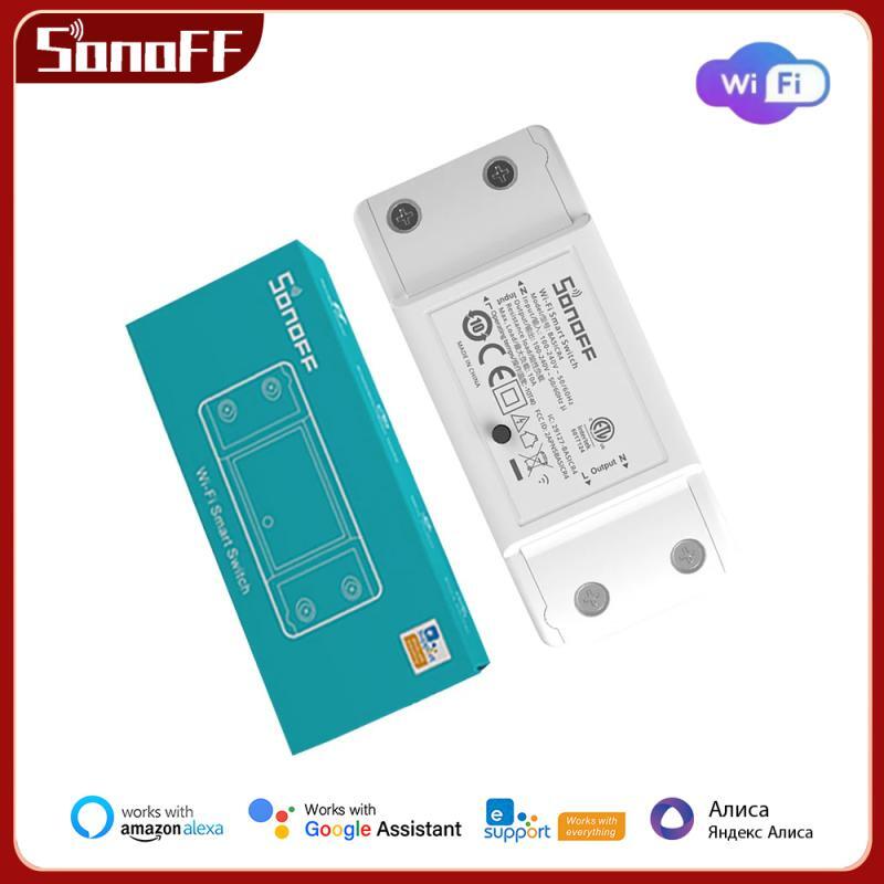 Sonoff Basicr4 Smart Wifi DIY Switch Smart Home Remote Control Switch Module Mag