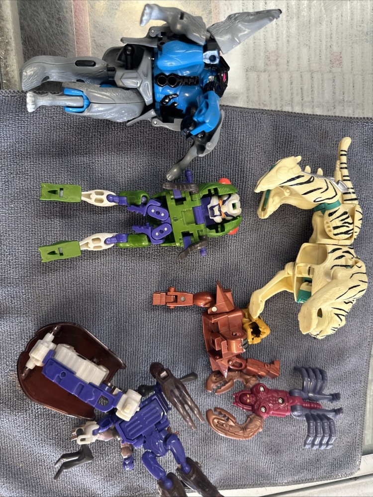Hasbro Transformers Beast Wars 1996 Bundle Loose Lot