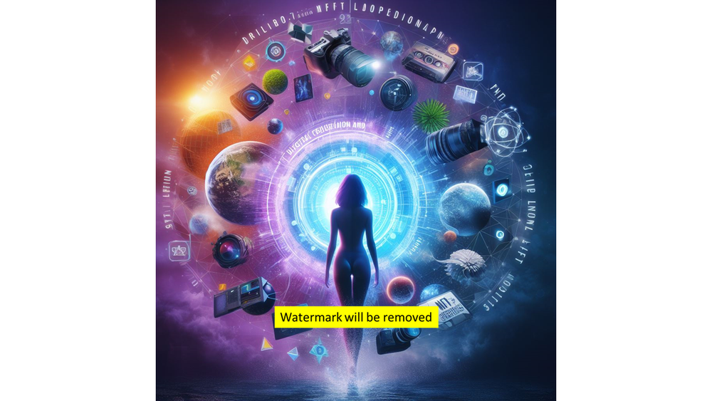 AI Art Digital Wallpaper Background for Desktop & Devices  -image