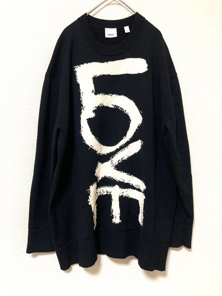 Burberry knit sweater Men's Fashion from Japan