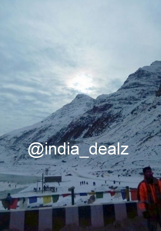 Snowy Sissu Valley India Mountain Landscape Digital Photo SIS 021-image