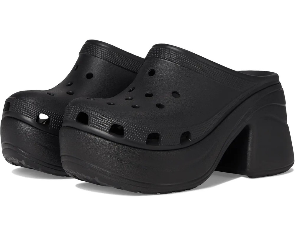 Crocs Siren Clog Black 3.5