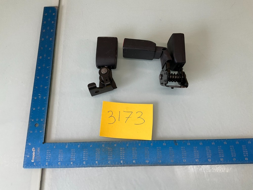 ⭐ 14-19 Mercedes C117 CLA250  Rear Right Left & Center  Seat Belt Buckle Set   M