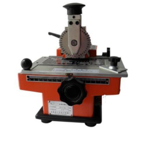 5mm Semi-Auto Metal Sheet Embosser Stamping Printer for Label Marking-image