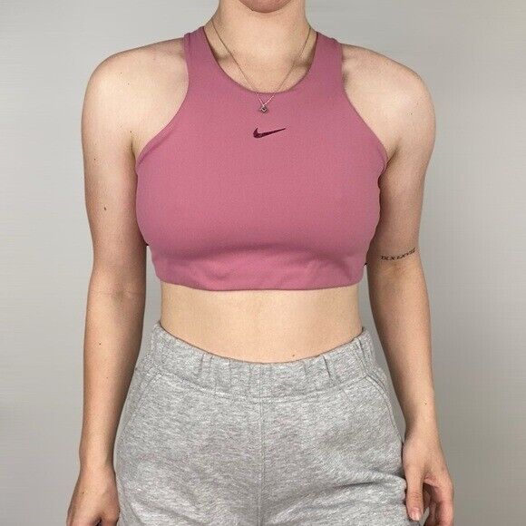 NIKE Dri-Fit Yoga Alate Curve Bra Gym Workout Sports Workout Activewear Size XL