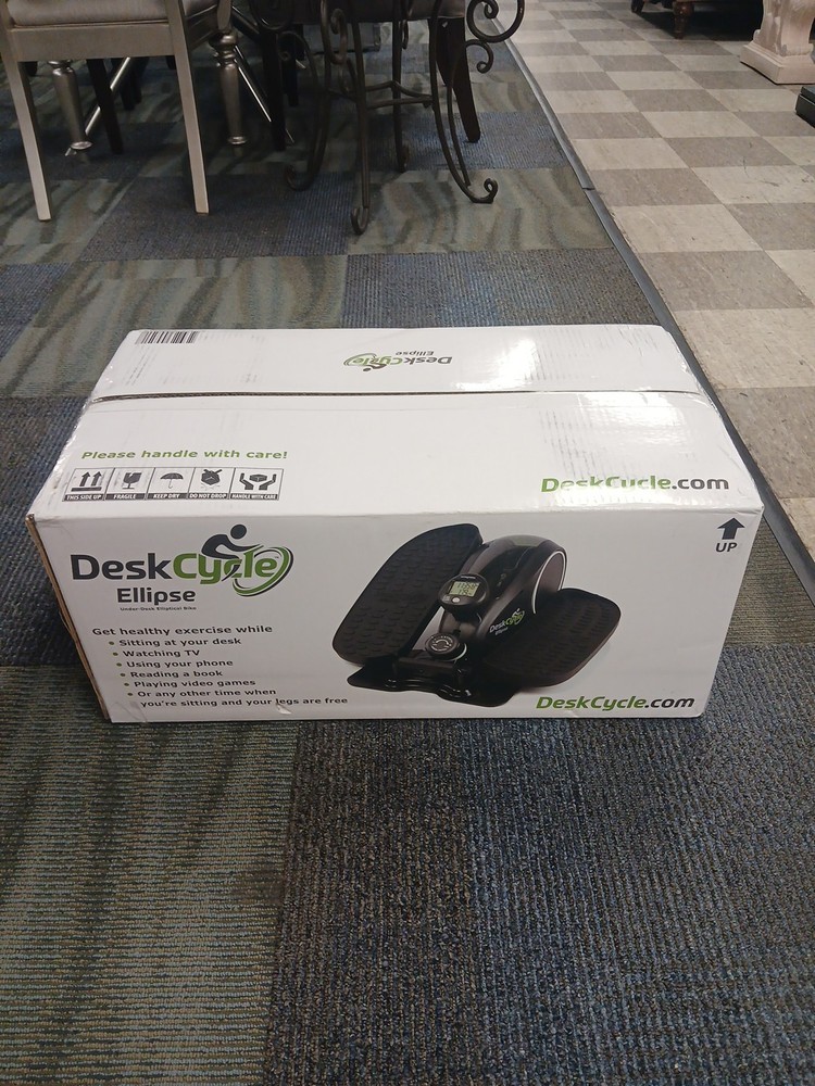 DeskCycle Ellipse Elliptical Machine - Black