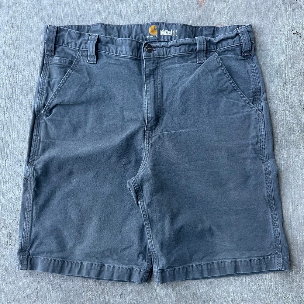 Vintage Y2K green Carhartt carpenter work shorts