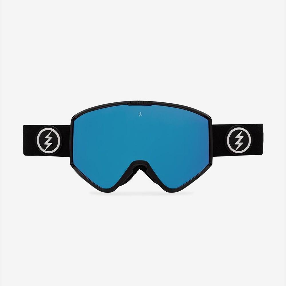 Electric Visual Kleveland+ Photochromic Gloss Black Goggles Rose Blue Chrome-image