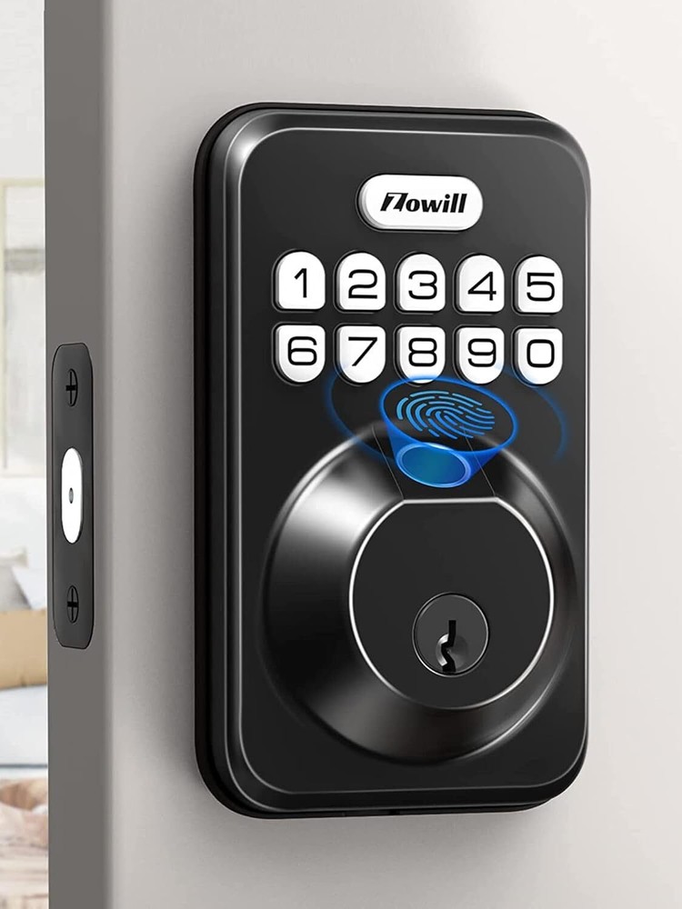 Smart Keyless Entry Deadbolt with 20 Fingerprint Biometrics  