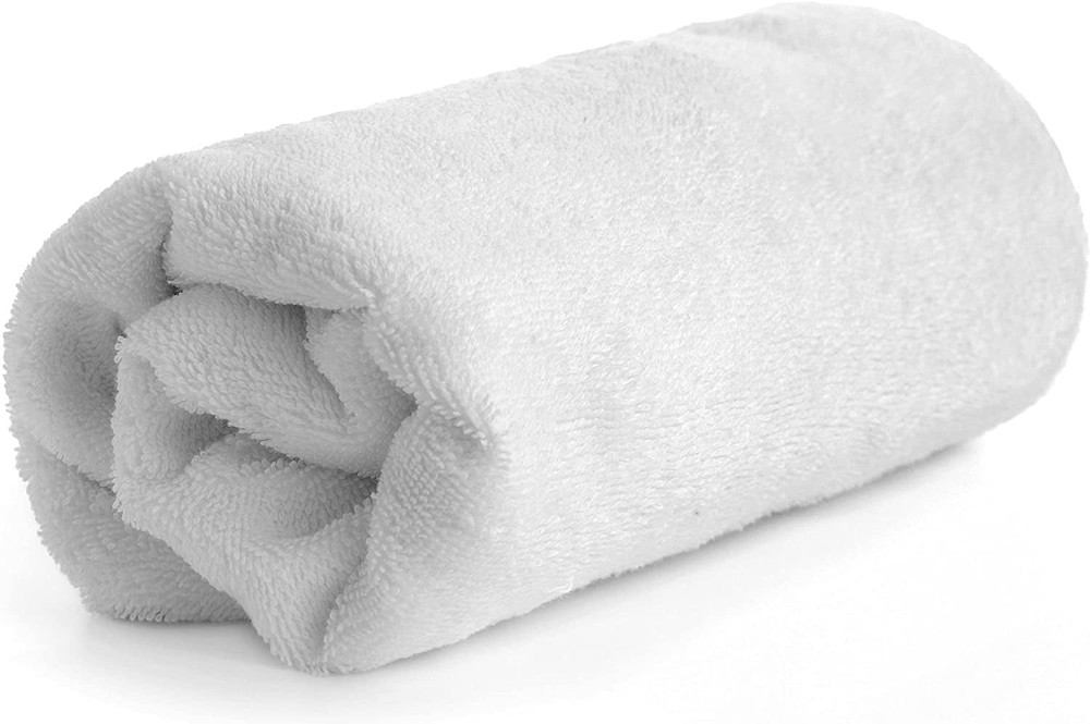 SereneLife Light White Quick Dry Absorbent Bath Towel
