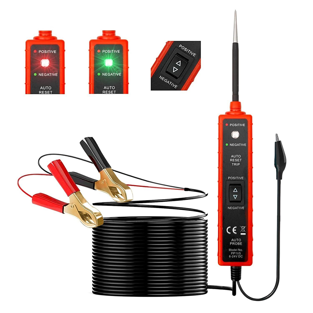 Digital Auto Car Power Circuit Electrical Tester Probe Test Light Device System