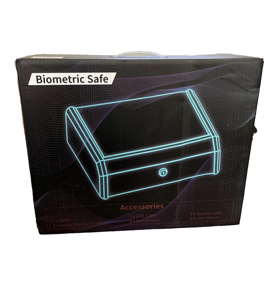 Biometric Handgun Safe - Matte Black-image