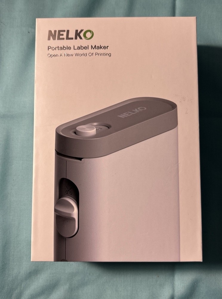 NELKO P21 Portable Bluetooth Label Maker with Tape  
