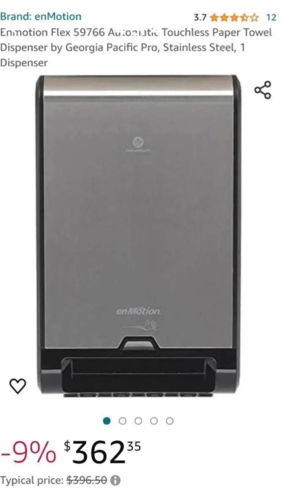 Flex Tecessed Automated Touchless Dispenser 59766-image