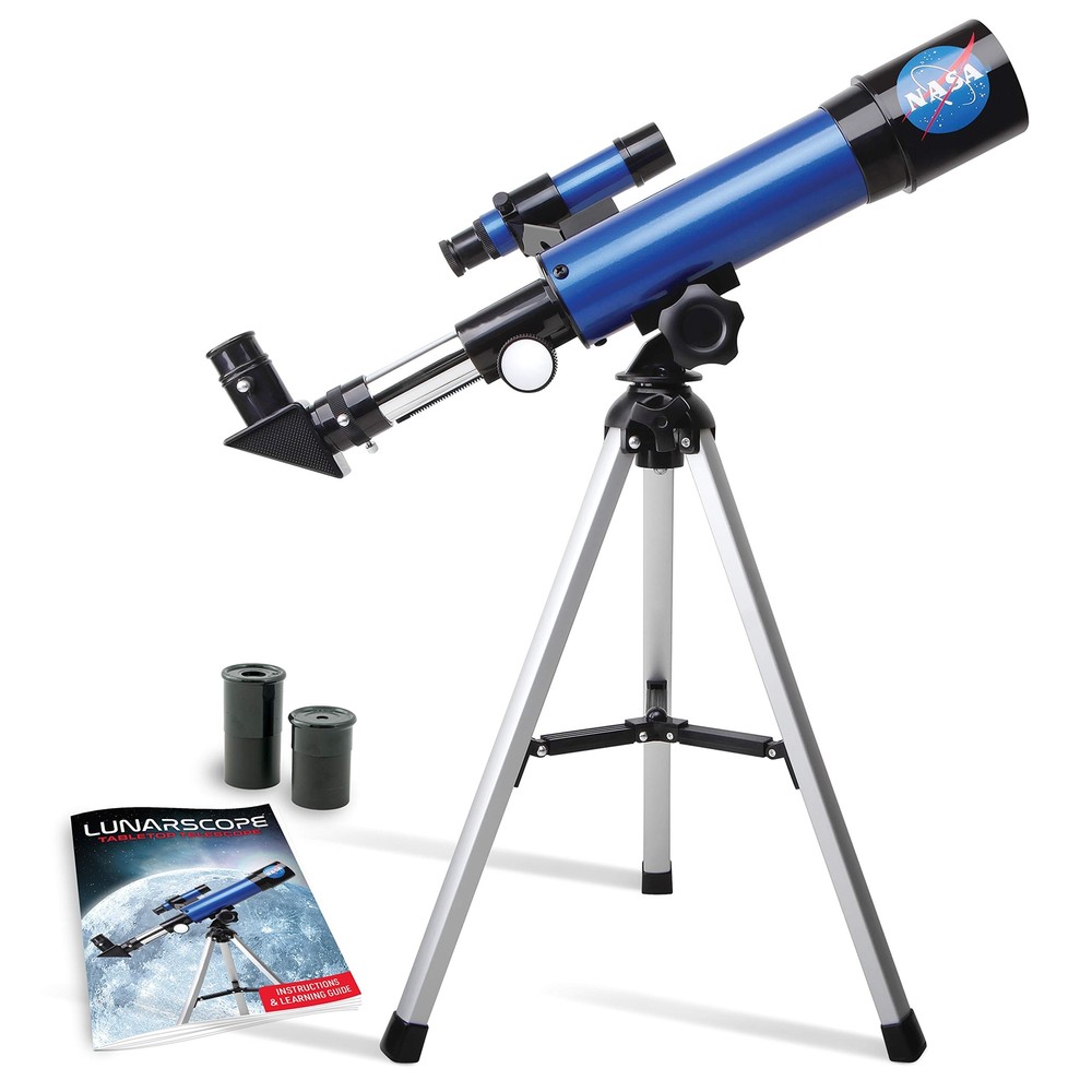 NASA Lunar Telescope for – 90x Magnification, Includes Eyepieces, Tabletop Tr...