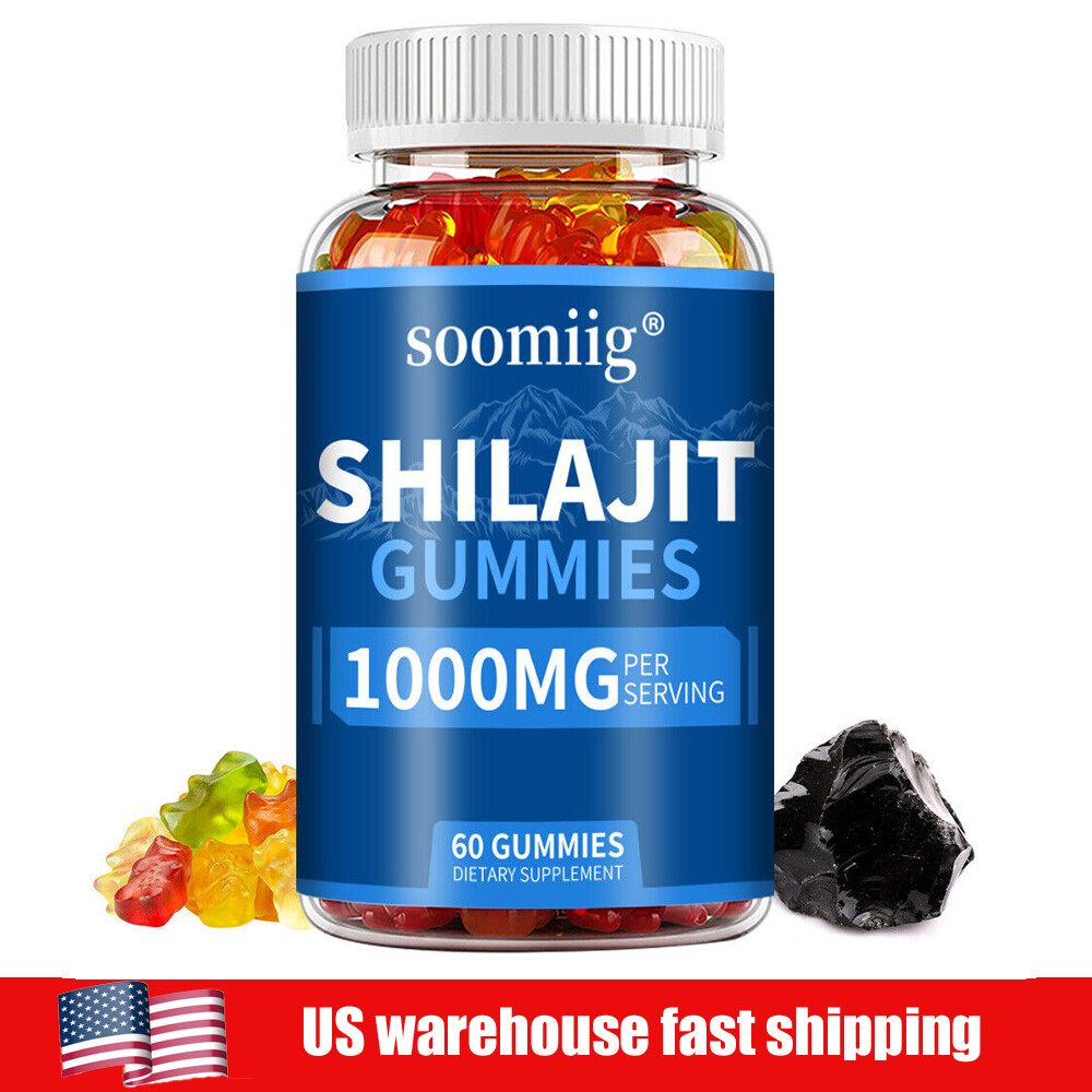 Shilajit Supplement Gummies Energy Boost & performance - US
