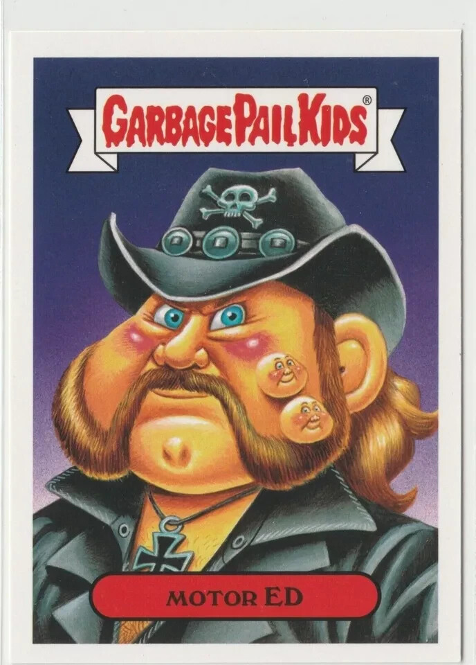 Motor Ed 4a Garbage Pail Kids GPK 2017 Battle of the Bands Trading Card