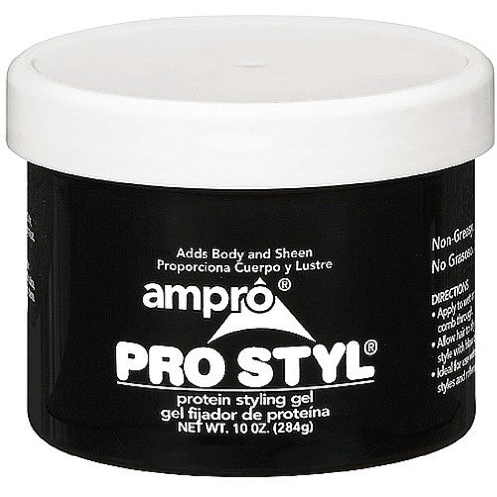 Ampro Pro Styl Regular Hold Protein Styling Gel, Moisturizing 10oz (6 Pack)