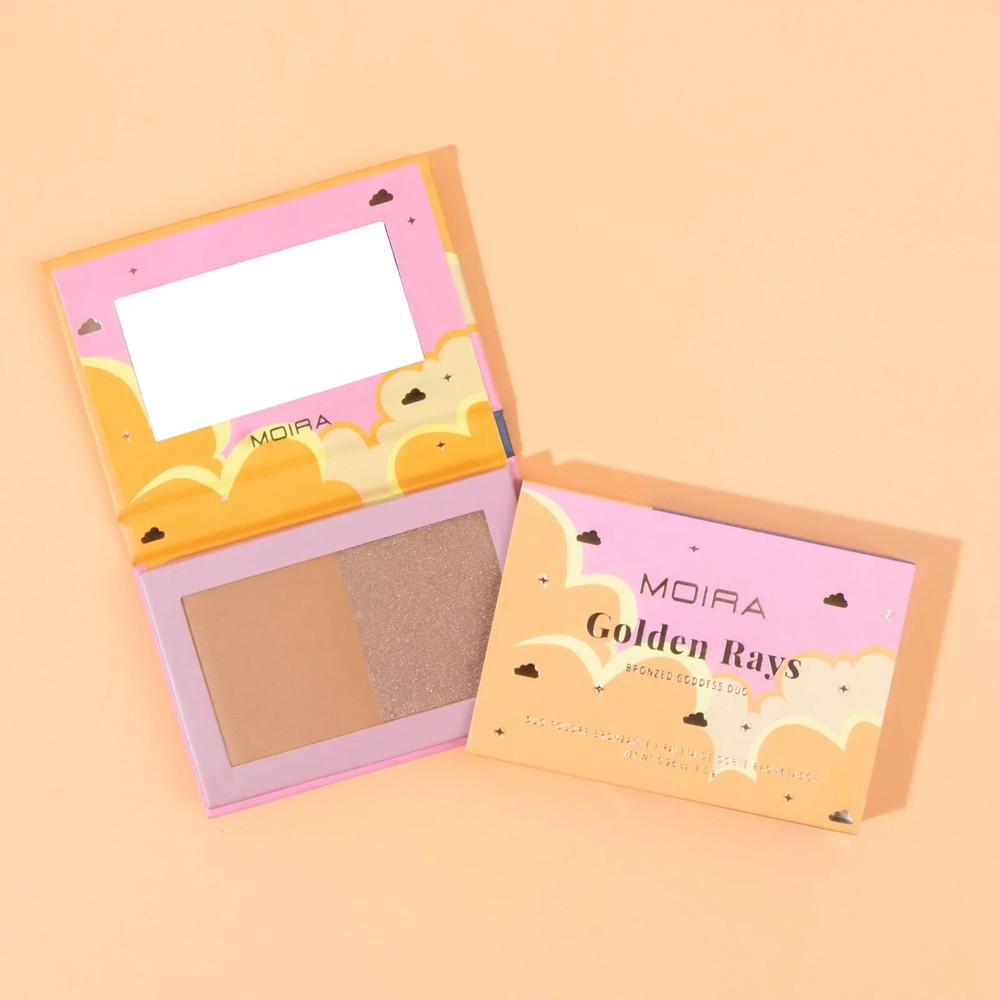 Moira ‘Golden Rays’ Bronzed Goddess Duo - Dual Bronzer Palette