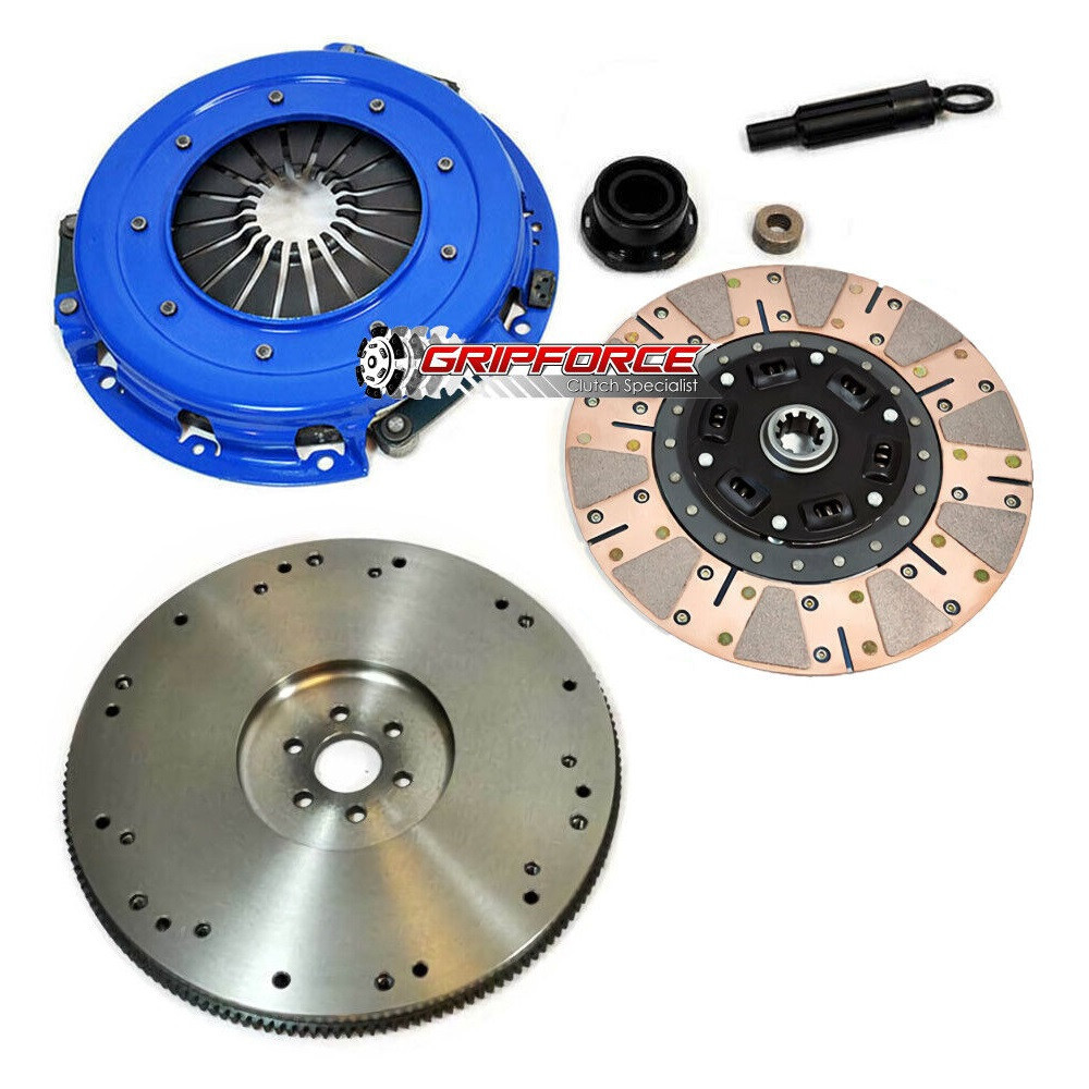 FX TWIN-FRICTION CLUTCH KIT +FLYWHEEL+SLAVE for 88-92 BRONCO F150 F250 F350 5.0L