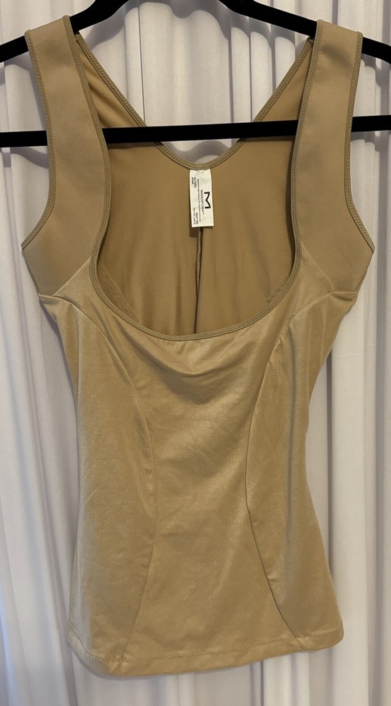 Maidenform Women’s XL Nude Wear Your Own Bra Slimming Top Solutions