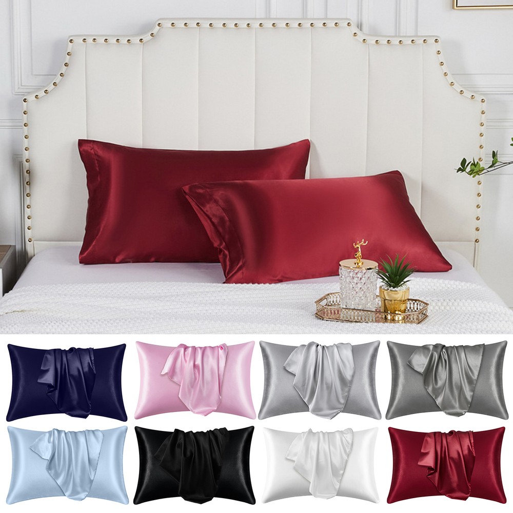 Hair Skin Satin Pillowcase Breakage Prevention Luxurious Set