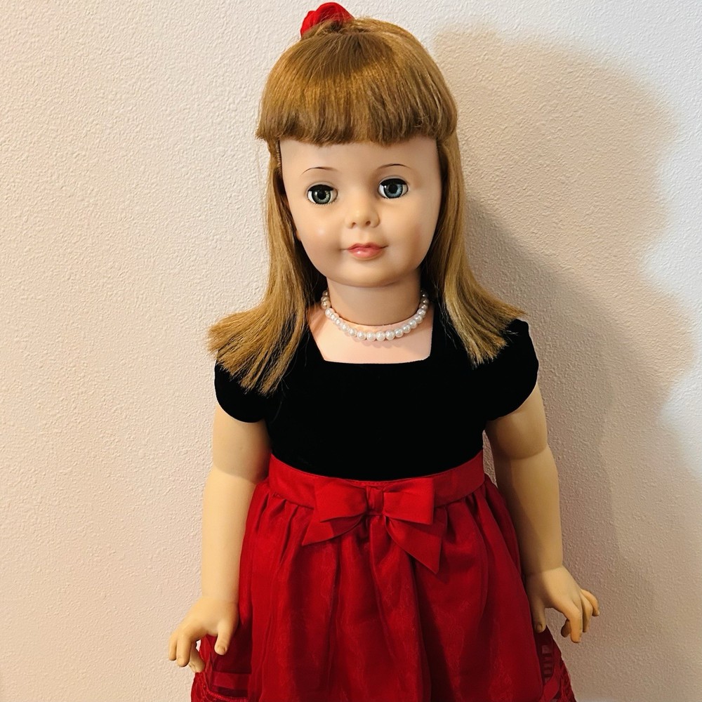 Vintage Pretty Ideal Patti Playpal Doll – 35” Tall • Marked G-35 Ideal-image