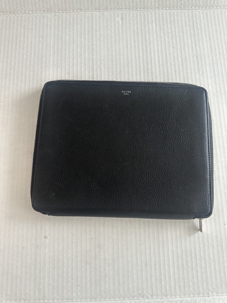 CELINE Leather IPad Case And Document Holder