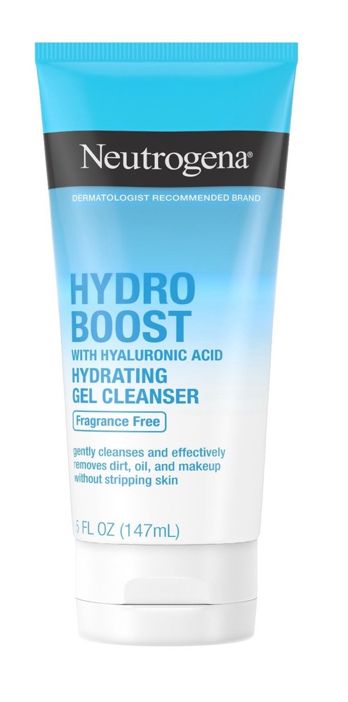 NEW-NEUTROGENA Hydro Boost with Hyaluronic Acid Hydrating Gel Cleanser FREE SHIP