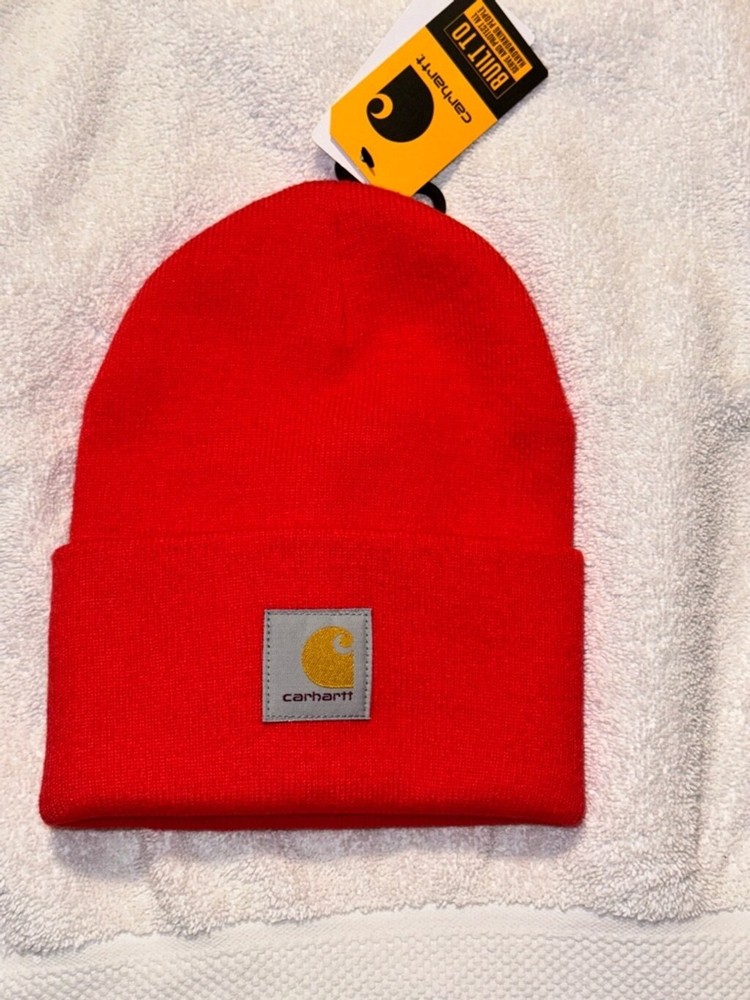 Carhartt beanie BNWT orange coral