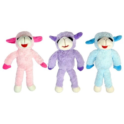 Multipet Pet Envy Floppy Lamb Chop Dog Toy Assorted; 1
