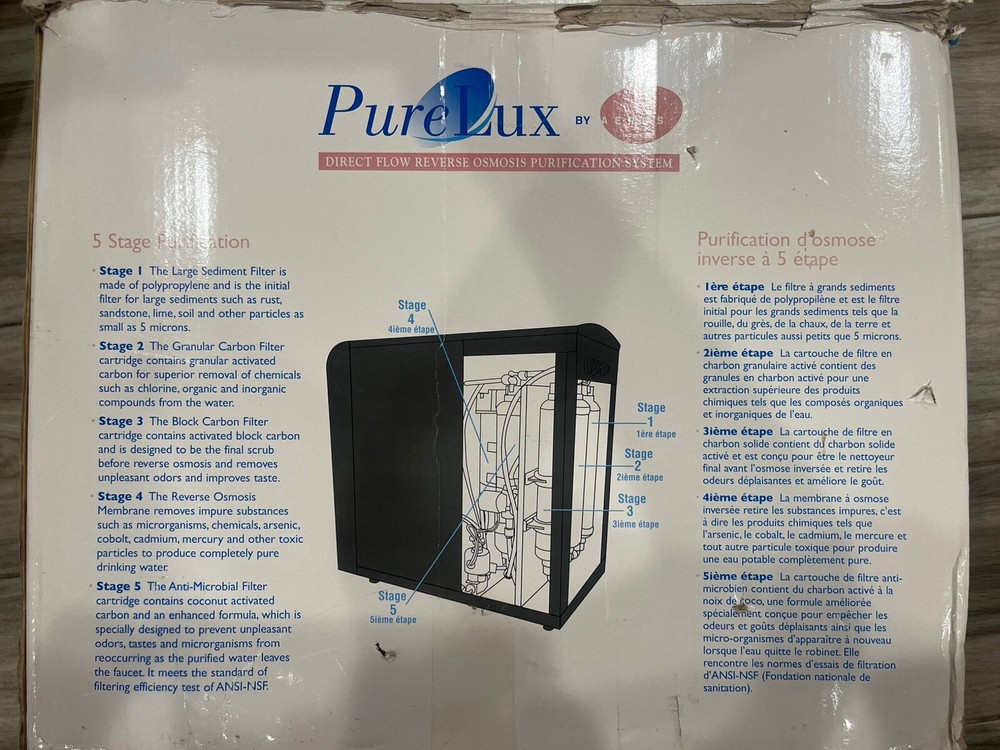 Aerus Purelux Water Purification System