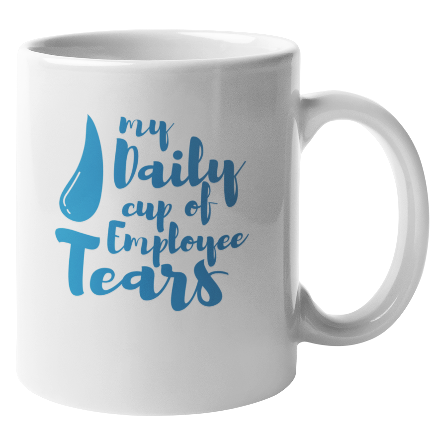 Funny Coffee & Tea Mug for CEO, Boss, Manager