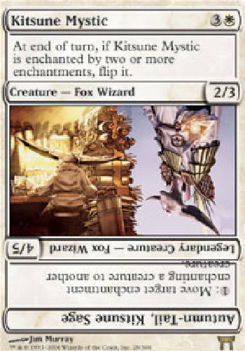 KITSUNE MYSTIC X4 4 4X Champions of Kamigawa MTG Magic Cards DJMagic