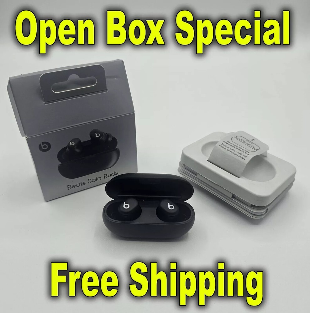 Beats Solo Apple Wireless Bluetooth Black Red and Storm Grey Earbuds by Dr Dre