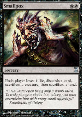 Vintage Time Spiral SMALLPOX X4 MTG Magic the Gathering DJMagic Playset