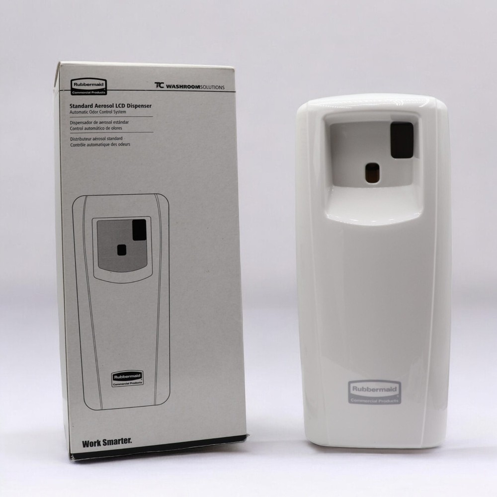 Rubbermaid Standard Aerosol LED Dispenser Automatic Odor Control System Untested