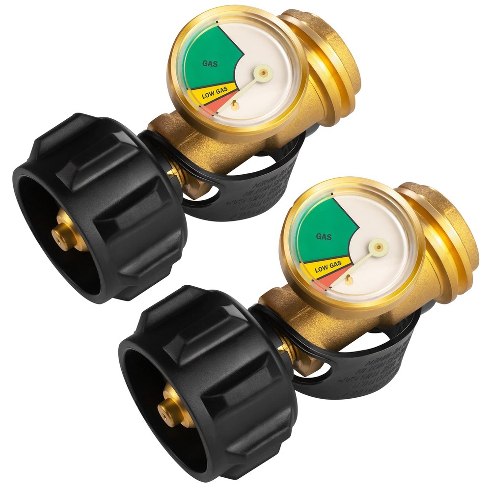 Propane Tank Gauge Level Indicator Leak Detector for 5lb-40lb Propane Tanks (...