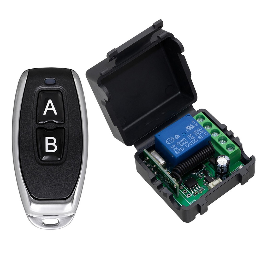 433MHz Wireless Remote Control Switch for DC12V with 50m Long Range
