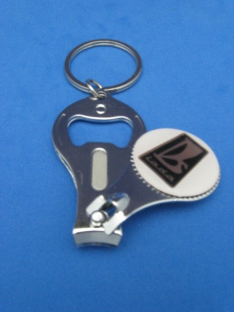LADA Logo Key Ring with Nail Clipper and Bottle Opener #121