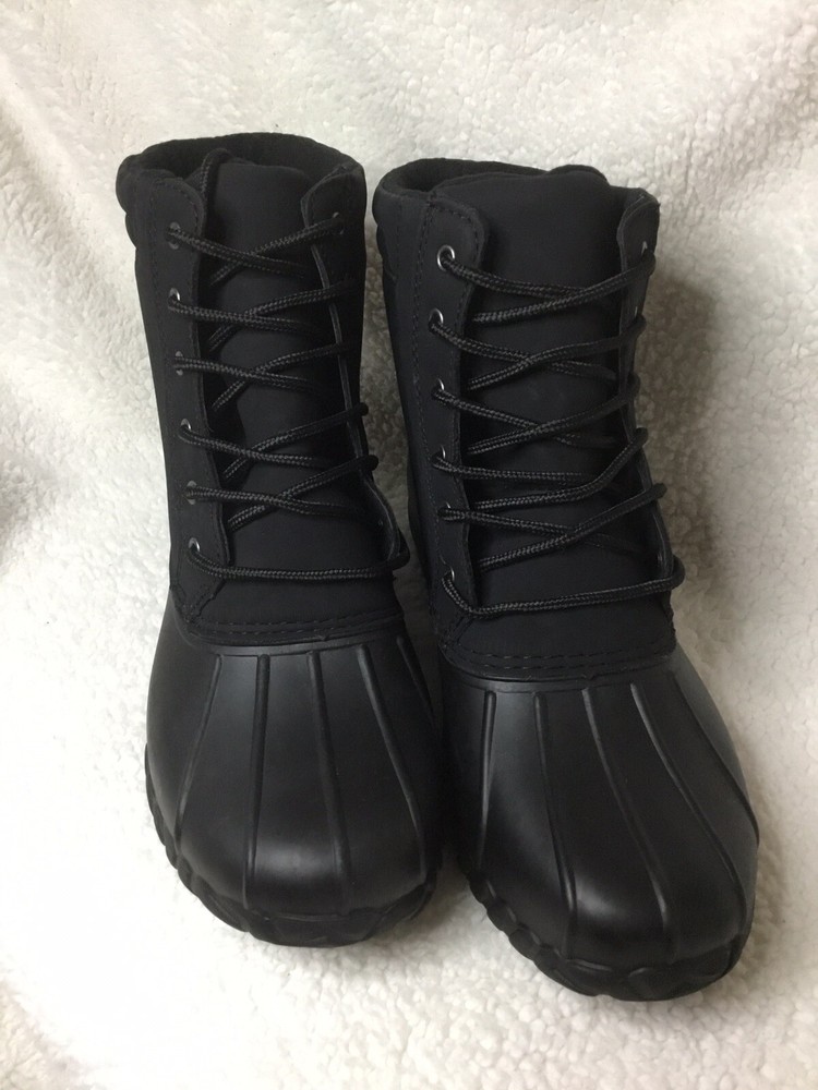 Nortiv8 Men's Size 7 Duck Boots for Snow and Winter