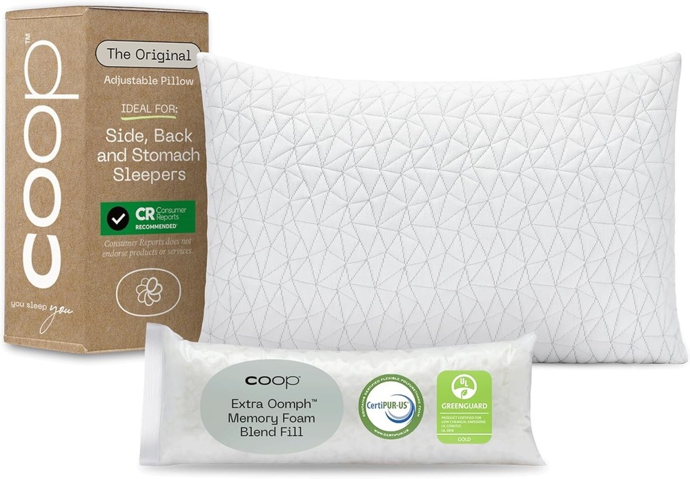 Coop Sleep Goods The Original Adjustable Pillow - King Size