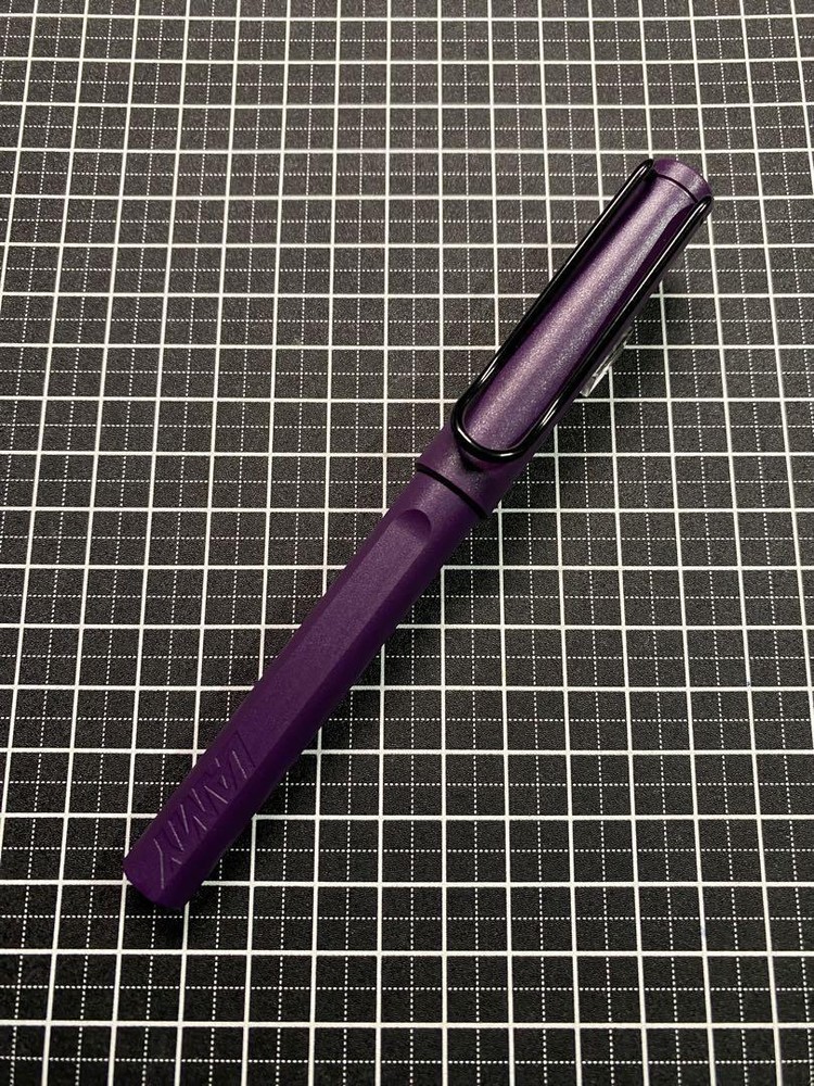 LAMY Safari Lilac Rollerball Pen Elegant Writing Tool #6ddcab