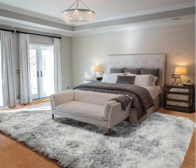6' X 9' ft Soft Shag Area Rug for Living Room Bedroom Modern