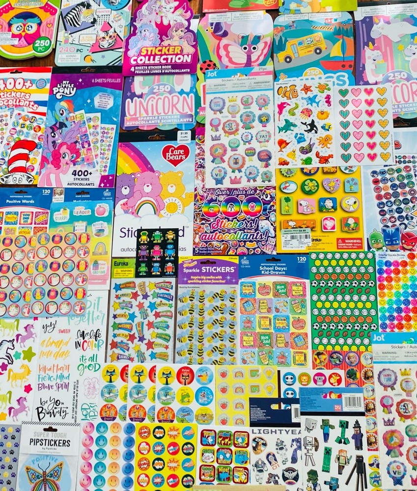 DIY Flower Gardens Zoo Scenes Farm Animals & Character Themes | 2889+ STICKERS