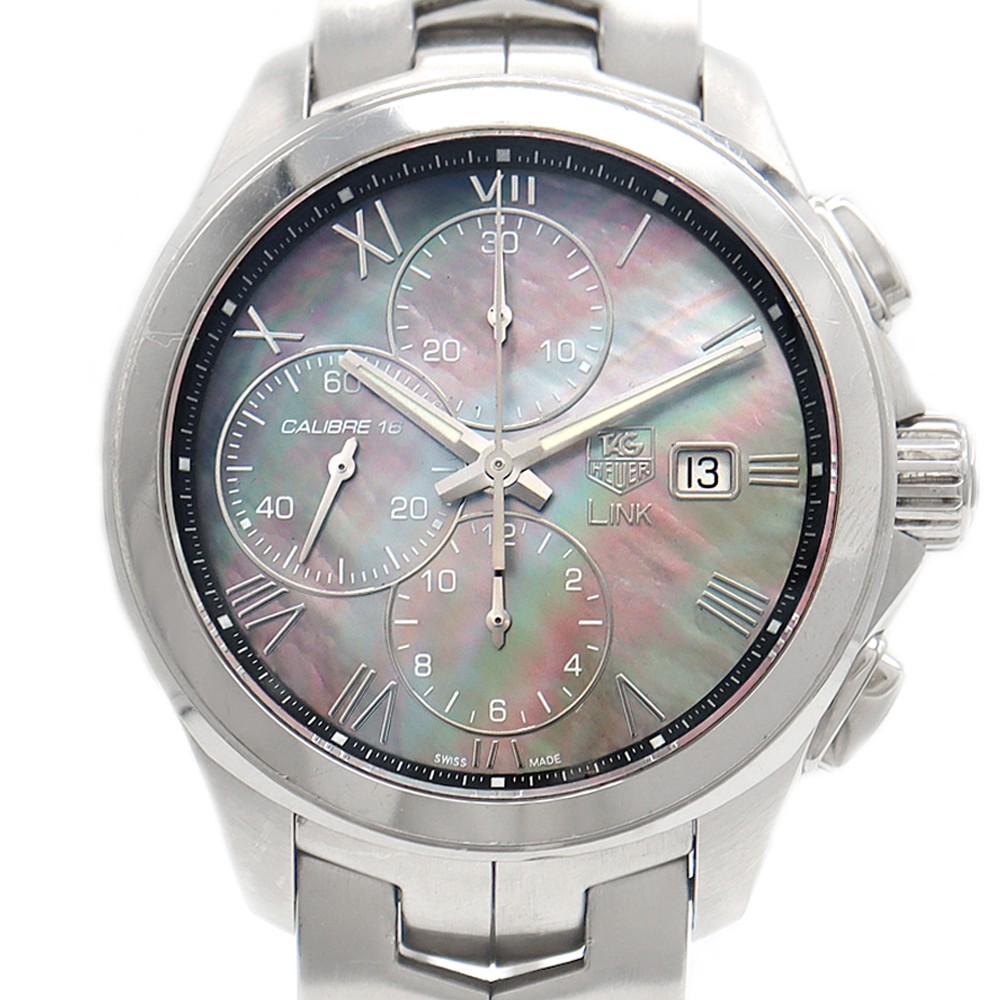 TAG Heuer Link Caliber 16 Black Pearl Japan Limited Edition 350 pcs CAT2014 BA0952