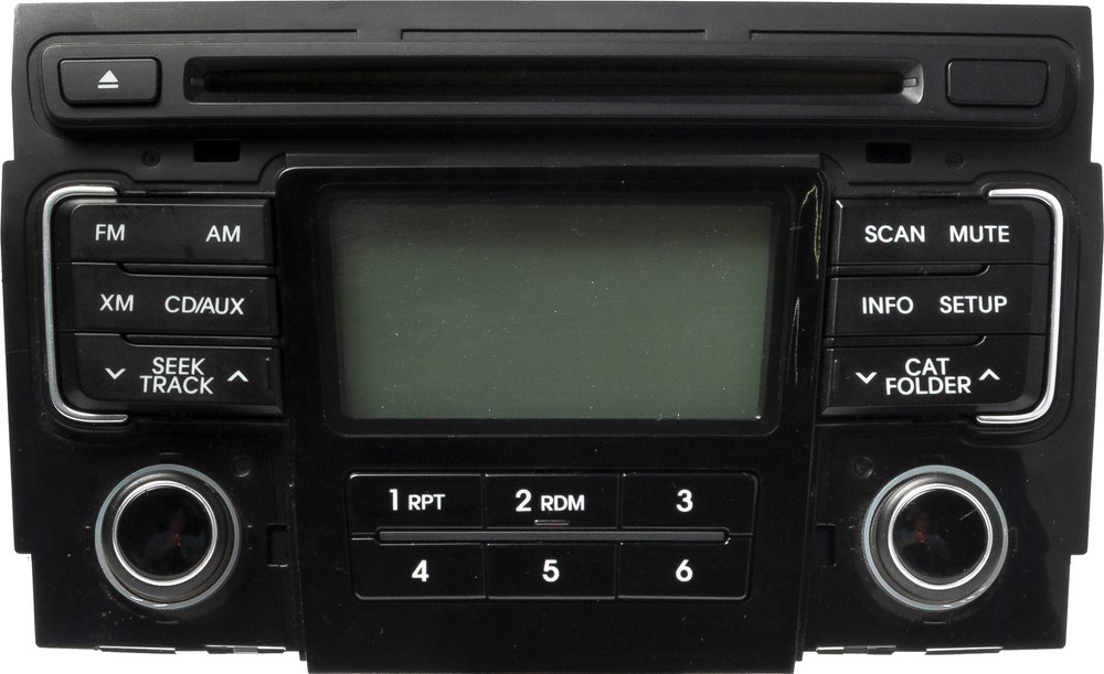Hyundai 2011 Sonata AM  FM Receiver with Single Disc CD Player  96180-3Q000